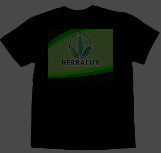 Herbalife custom led t-shirt